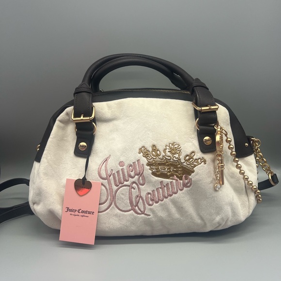 Juicy Couture Handbags - Juicy couture the key to juicy satchel purse